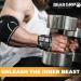 Bear Grip Wrist Support Bands for Weightlifting - Black - Ultimate Support for Weightlifting & Powerlifting Comfortable Adjustable International Shipping Available - Buy Online on GoSupps.com