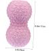 Lurrose Peanut Massage Ball - Ero-nut Neck & Muscle Roller for Deep Tissue Massage | Trigger Point & Myofascial Release | International Shipping - Buy Online on GoSupps.com