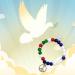 Vsilay Y2K Cool Girl Acrylic Beads Bracelets - Love & Peace Stacked Couple Bracelets | Trendy Flag Color Heart Accessories - Buy Online on GoSupps.com