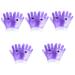 Beaupretty 5 Pairs Hand Wax Set Foot Wax Set Gel Spa Gloves Sheer Gloves Paraffin Hand Cover Paraffin Wax Film Nail Art Gel Moisturizing Gloves Wax Wrapping Cover Skin Care Beauty Wax