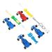 FOMIYES 4 Sets Children's Toothbrush Toy Suction Cup Toothbrush Suction Cup Toothbrush Soft Toothbrush Car Toys for Toothbrush with Suction Cup Plastic Soft Fur