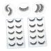FOMIYES 10 Pairs Luxurious Fake Eyelashes - Miss Chemical Fiber for Stunning Eyes | International Shipping Available - Buy Online on GoSupps.com