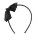 Black Bow Headband for Girls - Grosgrain Ribbon Hair Hoop for Party Decoration & Cosplay Costume - Buy Online on GoSupps.com