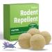 Whemoalus Rodent Repellent Balls SEALUXE Pack of 4 Mouse Repellent Rat Repellent Rats Deterrent Indoor Mint Mice Repellent Peppermint Oil to Repel Mice and Rats
