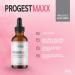 Progest MAXX Progesterone Oil | Natural Bioidentical Progesterone for Women | Hot Flashes & Menopause Relief | 2oz Bottle - Six Month Supply - Buy Online on GoSupps.com