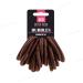 AKH Set of 15 BROWN Thick Snag Free Endless Hair Elastics Bobbles Hair Bands | Extra Thick | Ponytail Holders For Wide Range of Hair Styling Needs | UK - Buy Online on GoSupps.com