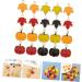 DIYEAH 32pcs Thanksgiving Pumpkin Head Pendant Bulk Charms Enamel Maple Leaf Charms Pumpkin Diy Jewelry Pendant Earrings Metal Charms for Jewelry Making Craft Supplies Bracelet Zinc Alloy - Buy Online on GoSupps.com