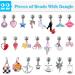 Charm Bracelet Making Kit for Girls - Unicorn Mermaid DIY Craft Gift Set (150 Pieces) - Buy Online on GoSupps.com