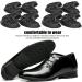 Shoe Heel Plates 10 Pairs Black - Replacement Heel Taps Repair Pad with Nails - Buy Online on GoSupps.com