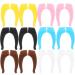 Holibanna ironing tips for glasses 24 pieces of glasses ear handles silicone ear bruell the glasses spy for sunglasses reading glasses glasses glasses