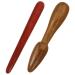Minkissy 4 pieces massage device wood Thai massage foot massage hand tool massage roller hand massage massage tab foot reflex zone massage massage-stick wood tools manual equipment