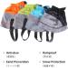 TRIWONDER Lightweight Waterproof Ankle Gaiters for Hiking Walking Backpacking - Black/Gray - Buy Online on GoSupps.com