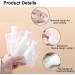 Ruayia Portable Travel Liquid Bags Transparent Set of 15 30ml/50ml/100ml Leakproof Squeeze Bags for Toiletries Lotion Cosmetic Jars - Buy Online on GoSupps.com