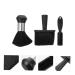 Frcolor 6-Piece Hairdresser Tools Set - Broken Hairbrush Shaving Brush & Hairbrush Cleaner for Professional Barbers - Buy Online on GoSupps.com
