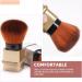 Angoily Nail Dust Brush Makeup Loose Brush Retractable Powder Brush Makeup Blush Finishing Powder Makeup Loose Powder Brush Abs Electroplating Brush Handle Travel Makeup Powder Highlight - Buy Online on GoSupps.com