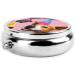 French Bulldog Mini Round Pill Box | 3 Compartment Travel Organizer | Portable Medicine Case for Home & Office - Buy Online on GoSupps.com