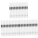 LALAFINA 36 Pcs Lying Silkworm Eyeliner White Pencil Beauty Makeup Tools Waterproof Eyeliner Pencils Cosmetic 1 count (Pack of 1) Whitex3pcs