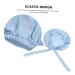 Silk Adjustable Hair Tie Bonnet for Sleeping - Blue | Healeved 1pc Soft Silk Hair Wrap Shower Cap for Night Sleep Care - Buy Online on GoSupps.com