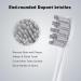 SARMOCARE Electric Toothbrush Replacement Heads - 6 Pack Soft Brush Heads (White) - Buy Online on GoSupps.com