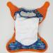 Close Pop-in Premium Bamboo Newborn Cloth Nappy - Soft & Absorbent Reusable with Twilight Garden Print - Aplix Fastener - Single Pack - Buy Online on GoSupps.com