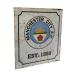 Manchester City FC Logo Shield Retro Official Licensed Product