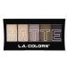 L.A. COLORS 5 Color Matte Eyeshadow  Natural Linen  0.25 oz.