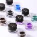 Music Flower Gel Eyeliner Set - Waterproof Long Lasting Formula with 2 Brushes - Easy to Apply & Remove - Pack of 2 (Black & Green) - Buy Online on GoSupps.com