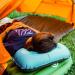 Gear Doctors Anti-Slip Ultralight Inflatable Camping Pillow - Ergonomic Design for Maximum Neck and Back Support - Blue Camping Pillow for Camping and Hiking - Buy Online on GoSupps.com