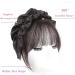 Xumh2024-3 Bangs Hair Clip Front Hair Bangs with Temples Fringe Hair Extensions Near Fringe Bang with Headband Fashion Hairpiece Hair Accessories for Women Girls Bangs Clip in Hair (Color : 6) - Buy Online on GoSupps.com