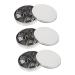HOMSFOU 3 Sets Baking Utensils Cake Pops Mold Squid Sugar Game Korean Candy Making Kit Korean Cookie Christmas Cookie Molds Dalgona Candy Game 24 Piece Set Stainless Steel Sandwich 12.7X12.7cmx3pcs Silver 2x3pcs