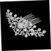 Housoutil Wedding Hair Accessories Bridal Hair Comb Women's Hair Comb Hair Comb Headpiece Tiara Combs Crystal Ab Rhinestones Headwear Women Headpiece Rhinestone Comb Vintage Headgear Diamond - Buy Online on GoSupps.com