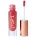 Prakti KhushiKiss Nourishing Lip Oil in Blushing Lotus Hydrates & Plumps Lips High-Shine Finish with Hyaluronic Acid & Peptides 0.17 oz