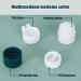 2Pcs Pill Cutter & Splitter | 3 in 1 Tablet Crusher & Organizer | Travel Sized Compact Storage for Pills Vitamins & Tablets - Buy Online on GoSupps.com