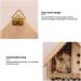 Wooden Butterfly House Safe Protective Insect House Bee Hotel Butterfly Habitat for Mason Bees Solitary Gardens Ladybugs Butterfly  - Buy Online on GoSupps.com