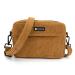 COOWONE DOGELACKERLI bag dog walk pocket for treats nibbles toys toys soft cord dog training bag with integrated feces bag dispenser (brown 3.0)