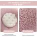 1Pcs Lightcyan Suction Cup Bath Ball - Sunflower Exfoliating Body Scrubber & Bath Sponge for Men & Women - International Shipping Available - Buy Online on GoSupps.com
