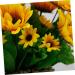 Zerodeko Sunflower Props 2pcs 7 Artificial Flower Bouquet Wedding Bouquet Artificial Flowers Bouquet Artificial Bouquet Decor Flower Arrangement Supplies Sunflower Fake Sunflowers Heads - Buy Online on GoSupps.com