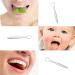 4pcs Stainless Steel Tongue Scrapers | Tongue Cleaner Brush for Adults & Kids | Bad Breath Treatment | Fresher Breath in Seconds - Buy Online on GoSupps.com