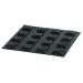 Bump Dots - Black, Square 25 per Package