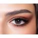 Bella Diamonds Colored Wood Stone (dioptria -0.00) - strongly covering monthly lenses for 3 months in dark gray particularly natural result for dark eyes - 1 pair