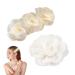 1 Mesh Rose Spring Clip 1 Flower Hair Clip Flower Girl Accessories White Flower Hair Accessories White Headdress Small Flower Hair Clip Flower Girl Hair Accessories Women'S Hair Clip