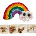 minkissy 1 Pair Rainbow Barrettes Cotton Rainbow Pendant Candy Color Hair Clip Hair Bang Clip Snap Side Clamp Little Girl Hair Clips Girl Hair Accessory Accessories Child Temperament Alloy - Buy Online on GoSupps.com