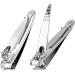 UNbit Nail Clipper Nail Scissors with File Nail Clippers Positive Mouth Nail Clippers Manicure Tools - Buy Online on GoSupps.com