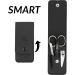 marQus 4-Piece Manicure Set for Women and Men with Sharp Nail Scissors, Tweezers, Nail Clippers & Sapphire Nail File from Solingen - Ideal for Traveling Manicure and Pedicure Carbon - Buy Online on GoSupps.com