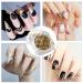 Nail Foil Holographic Glitter Powder Kit - Gold/Silver| Mirror Effect Pigments for Nail Art | Chrome Pigment Decorations - 2 Box/Set - Buy Online on GoSupps.com