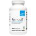 XYMOGEN Femquil - Supports Healthy Hormone Balance for Women with Folate Calcium D-glucarate DIM Black Cohosh Vitex - May Ease Common Symptoms Associated with PMS + Menopause (120 Capsules)