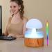Rain Cloud Humidifier with Remote Control - GUKKK 3 in 1 Aroma Diffuser & 7 Color Night Light | 500ml for Office & Bedroom - Buy Online on GoSupps.com