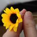 Bridal Wedding Sunflower Hair Pins Clips - 10Pcs Yellow Set for Bridesmaids & Proms - Buy Online on GoSupps.com