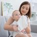 Premium Bamboo Baby Washcloths - Ultra Soft Face Towel 6 Pack (12x12 White) - Ideal for Baby Registry & Shower Gift - Buy Online on GoSupps.com