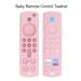 Baby Bite Ring Toy - Soft Silicone Remote Control Shape | BPA-Free Early Learning Toy for 3-24 Months (Pink) - Buy Online on GoSupps.com